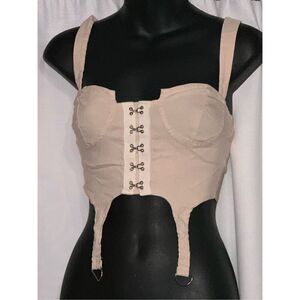 Beautiful women Buttons Low Cut Womens Crop Tops Strapless Sleeveless Summer Hot